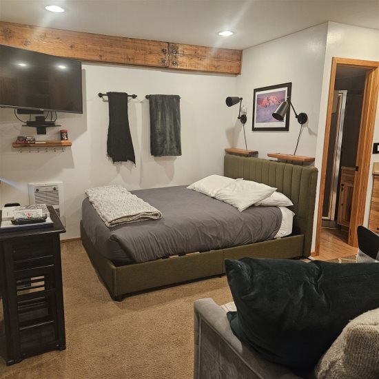 View of unit from main entrance. 
