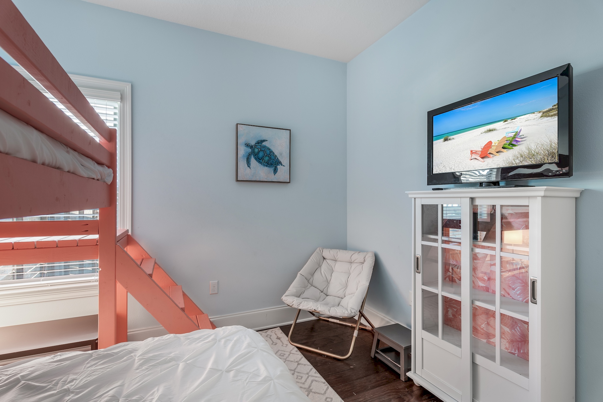 TV in bunk room
