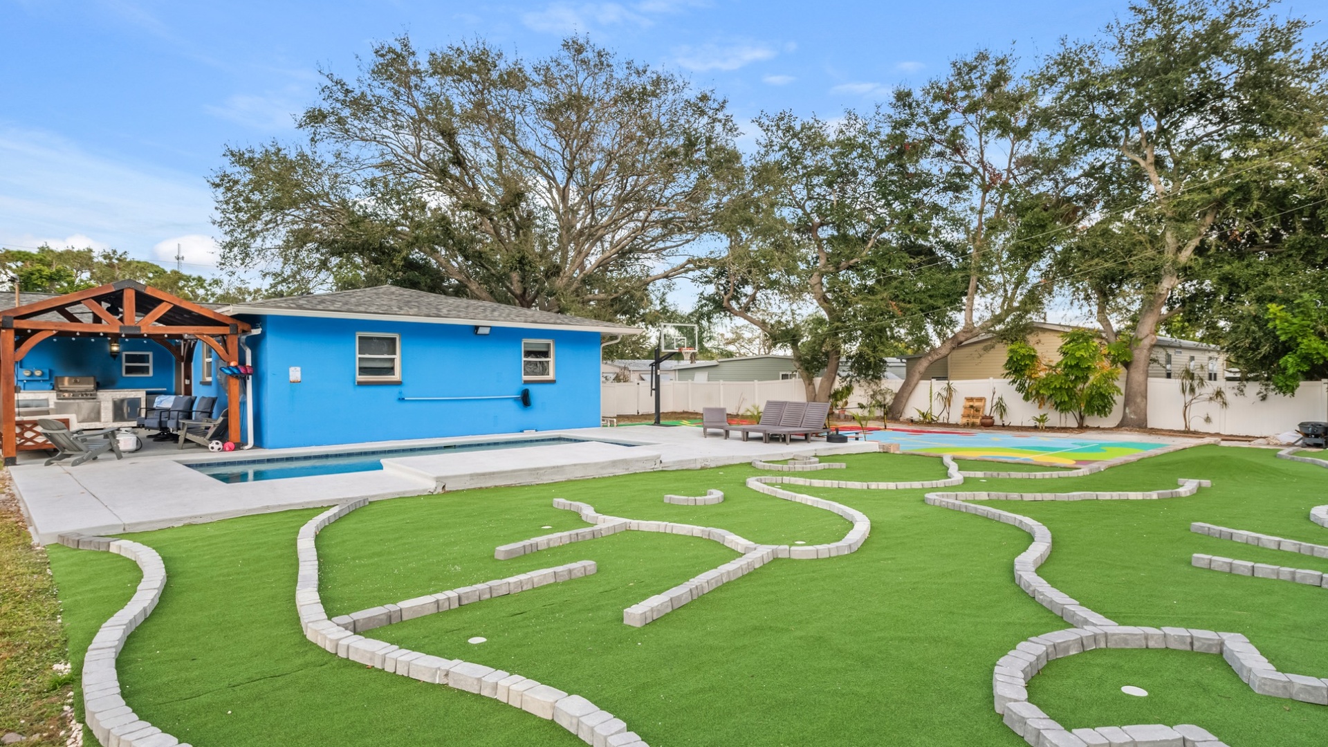 mini golf course