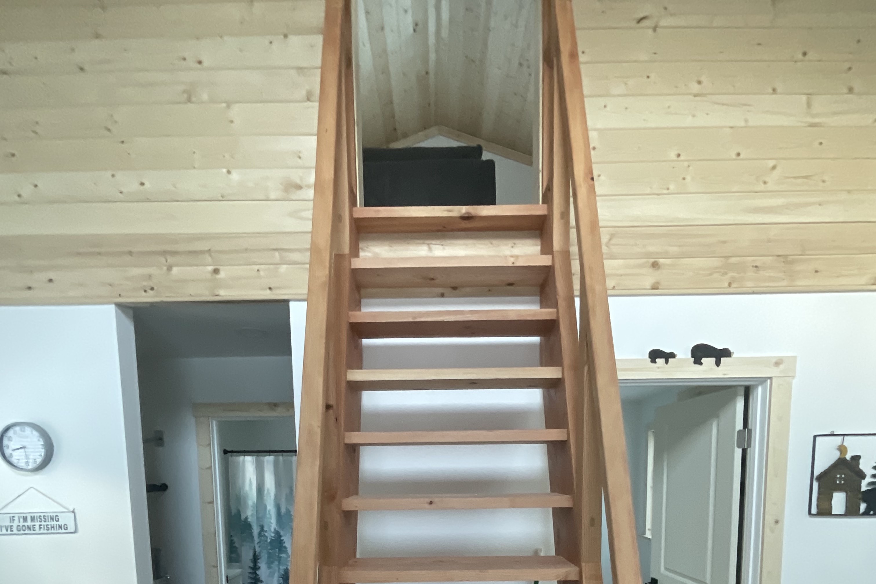 Ships Ladder to Loft