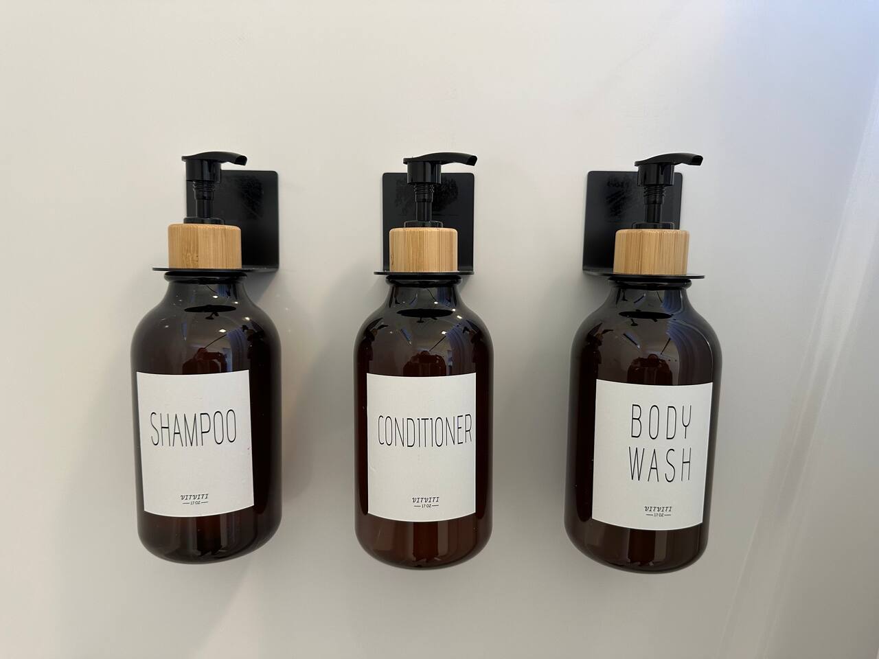 Each bathroom has your essentials.  