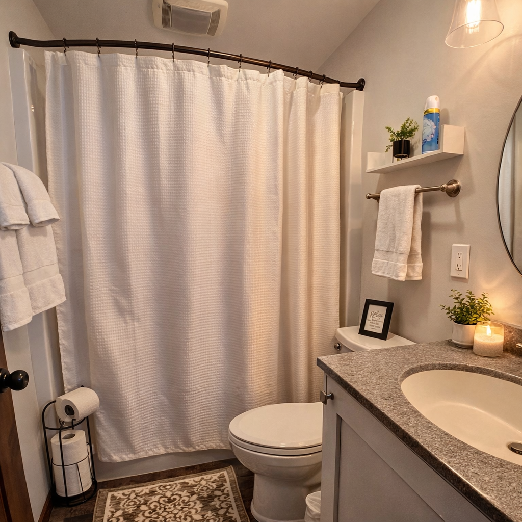 Cove-Out Cottage Main Bathroom