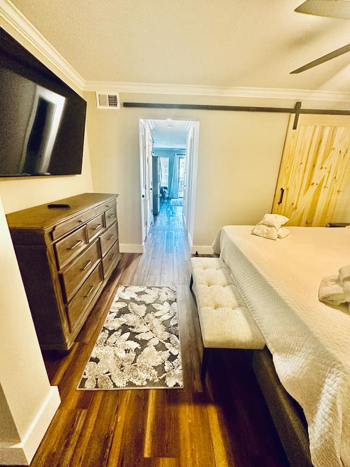 Bedroom dresser and bench