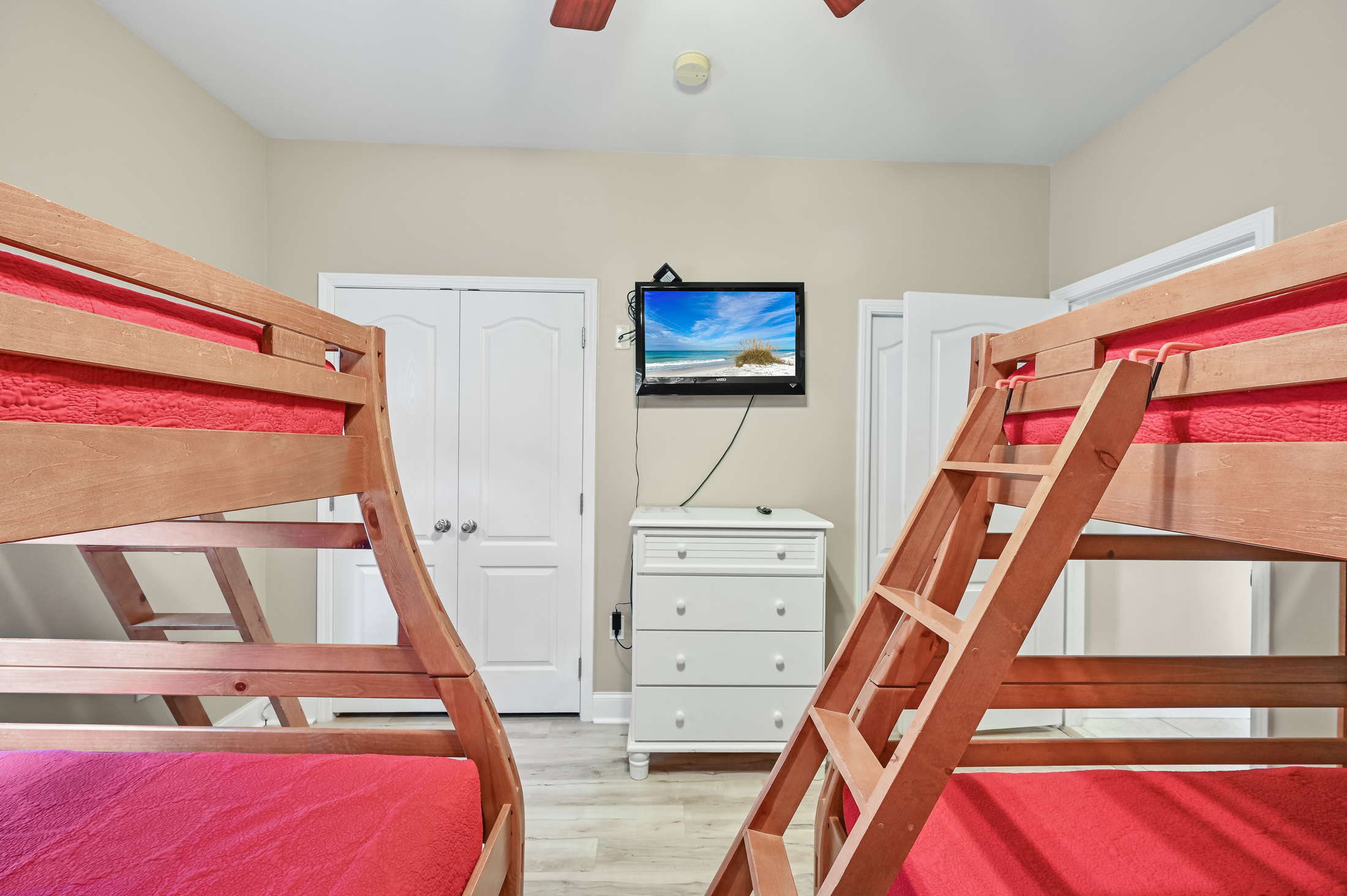 BEDROOM 3 (Bunk Room) – Two twin-over-full bunk beds (located on second floor)