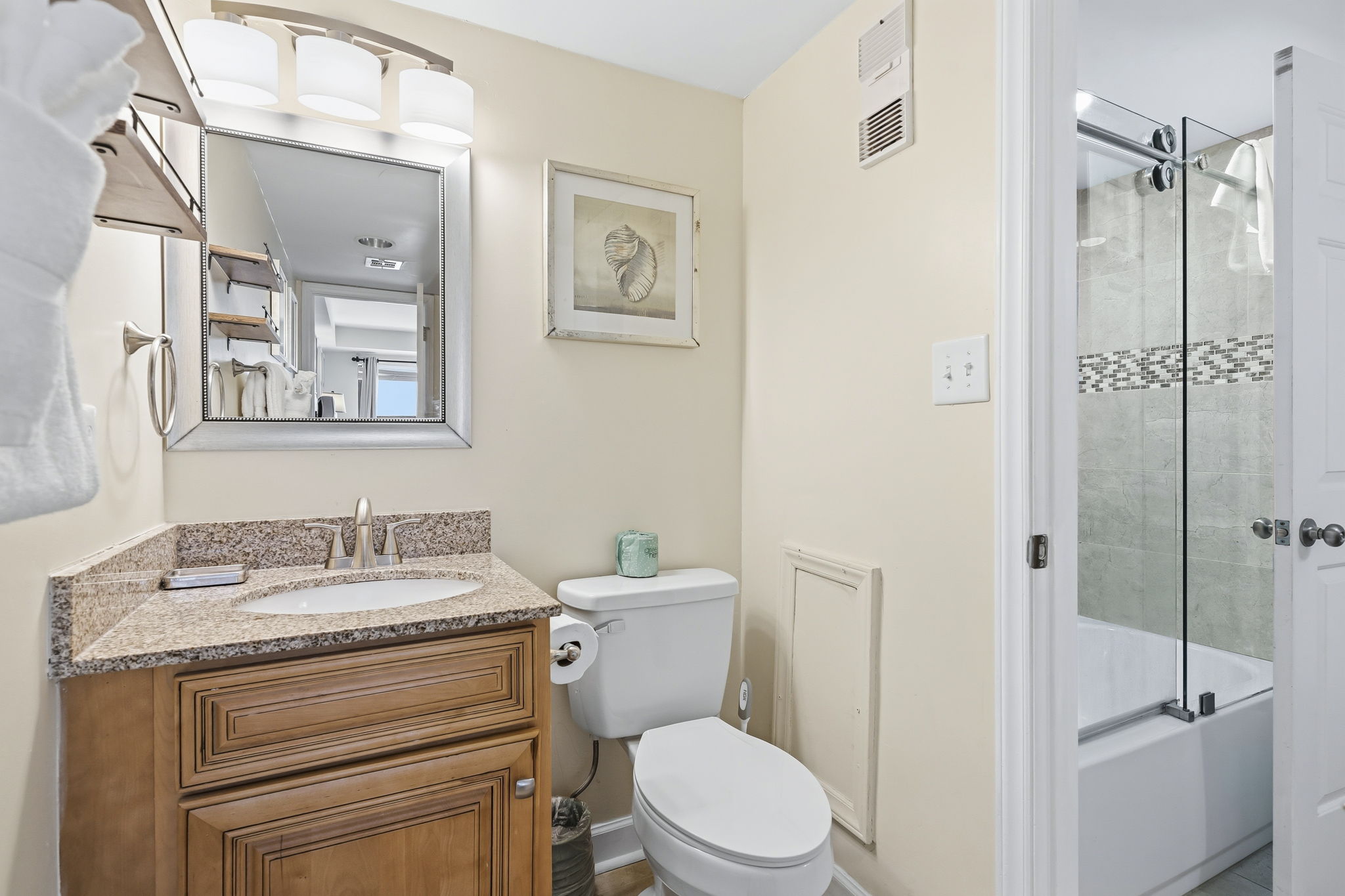 Guest bathroom vanity