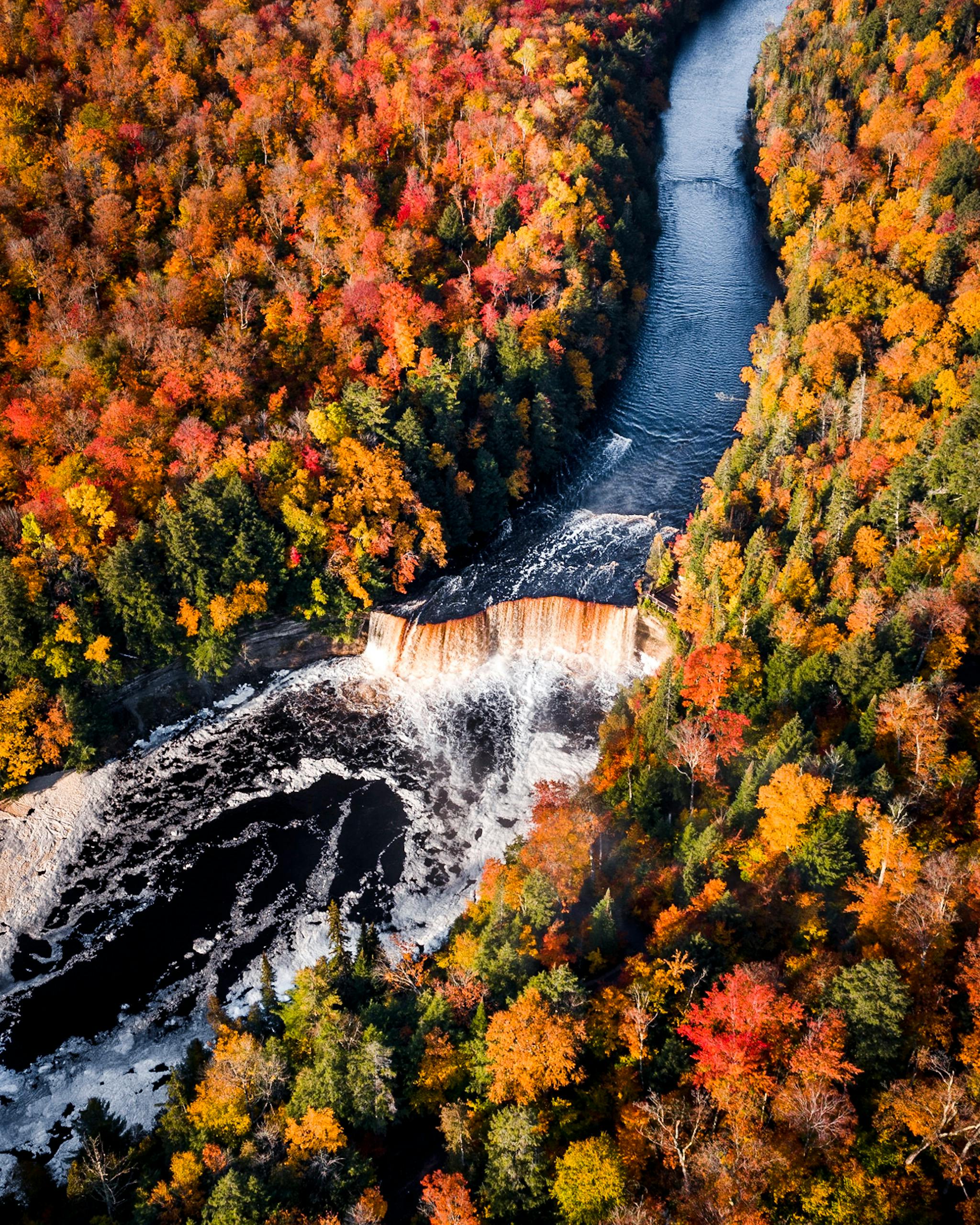 Visit Tahquamenon Falls