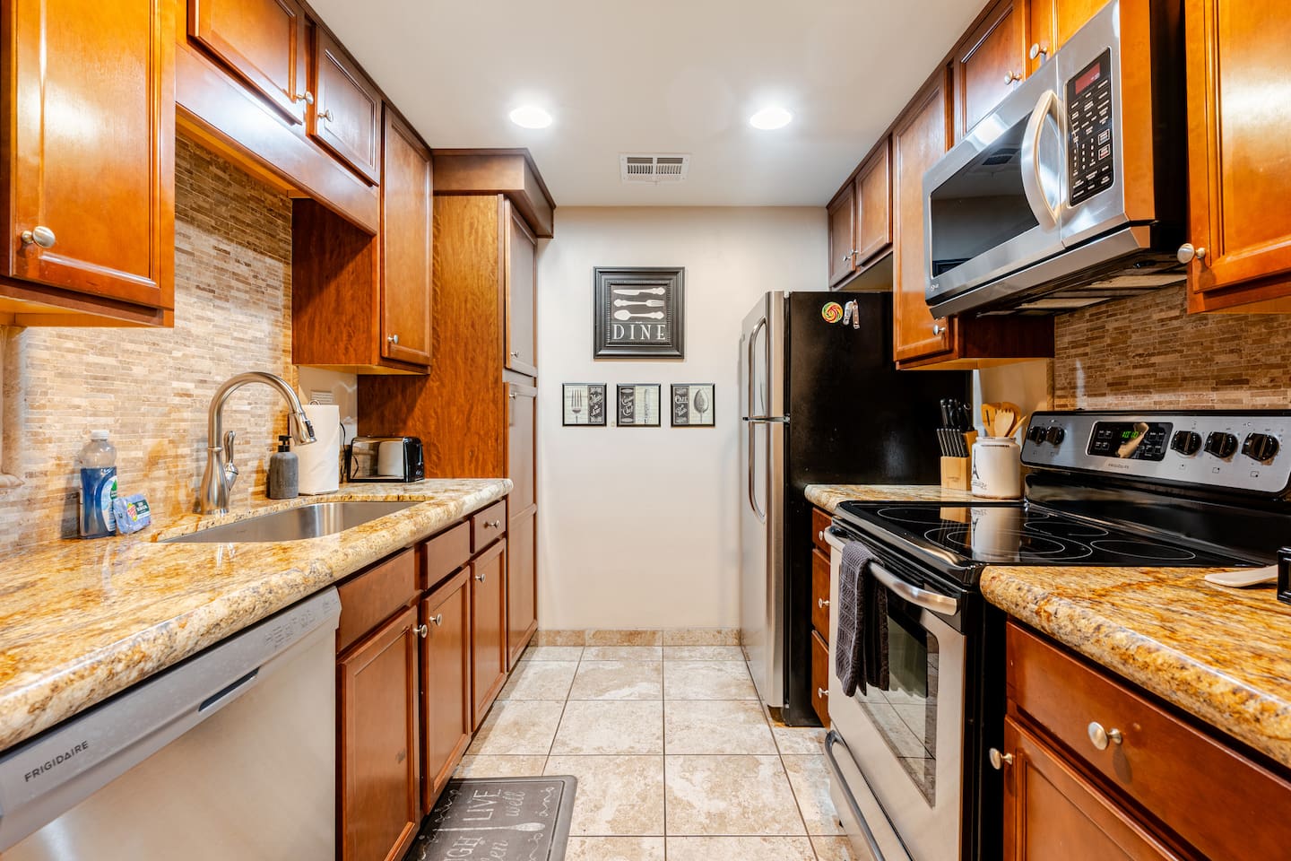 Kitchen with all the essentials
