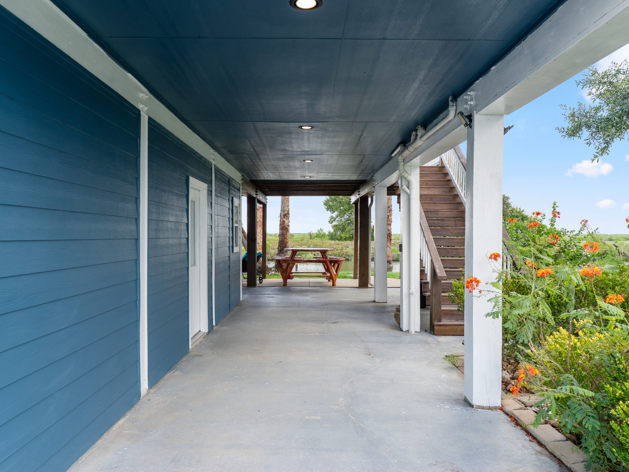 Under house view