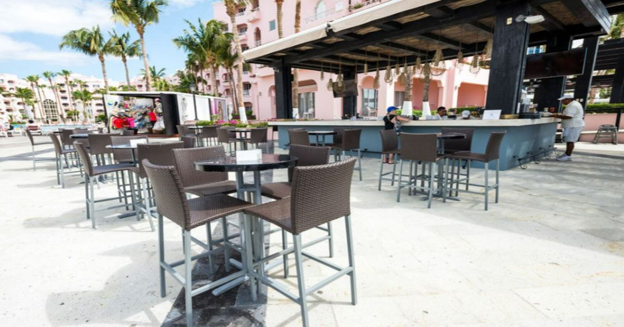 Outdoor Dining at Pueblo Bonito Rose, Vacation Travel Exclusives