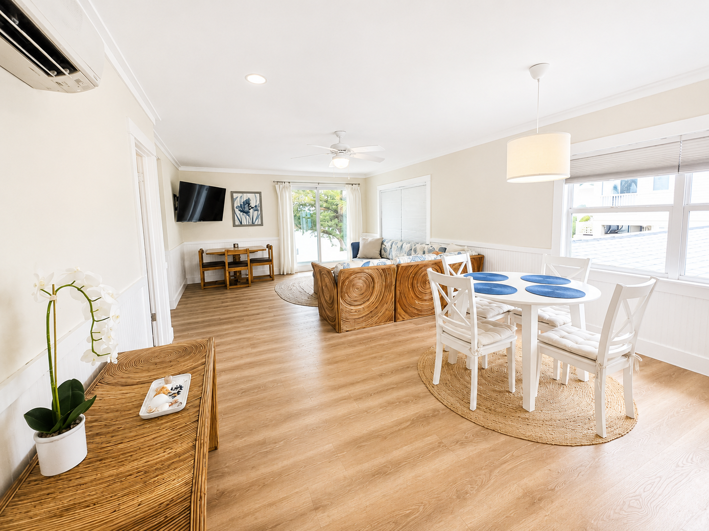 View From Bedroom to Livingroom Overlooking Lemon Bay