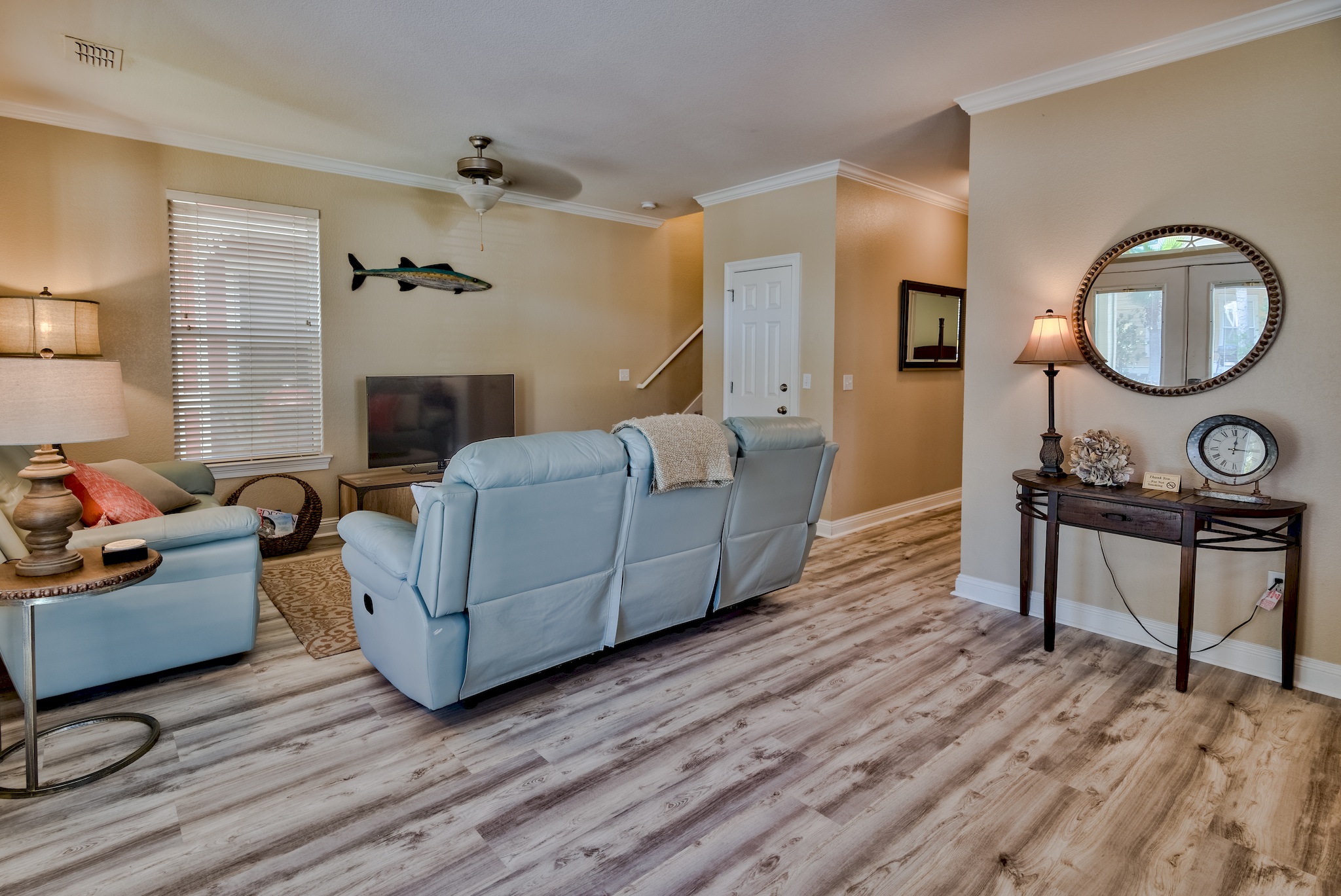 Designed with Coastal decors.