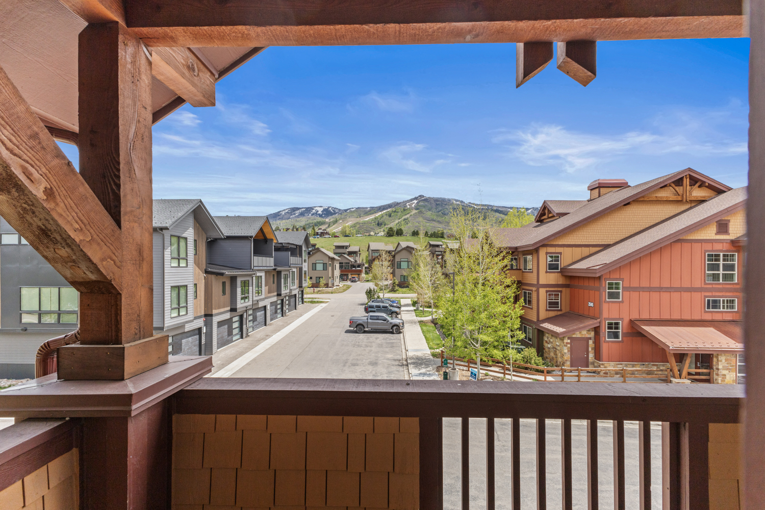 Mountain View from Private Balcony