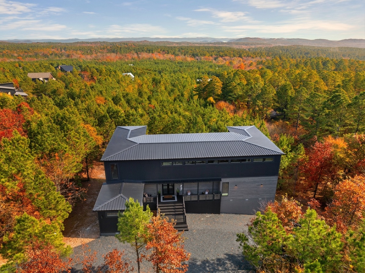 Fall foliage in all it's glory ! One of the best views in Hochatown
