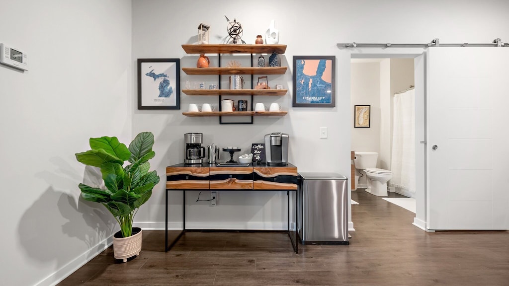 Fully Stocked Coffee Bar