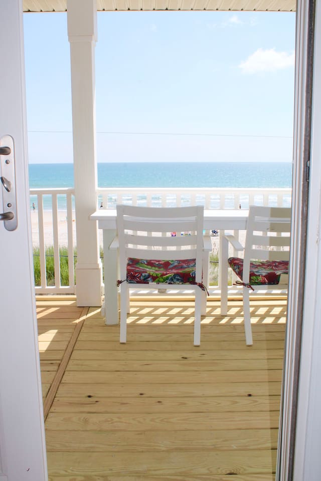 3rd floor balcony. The view is incredible. 