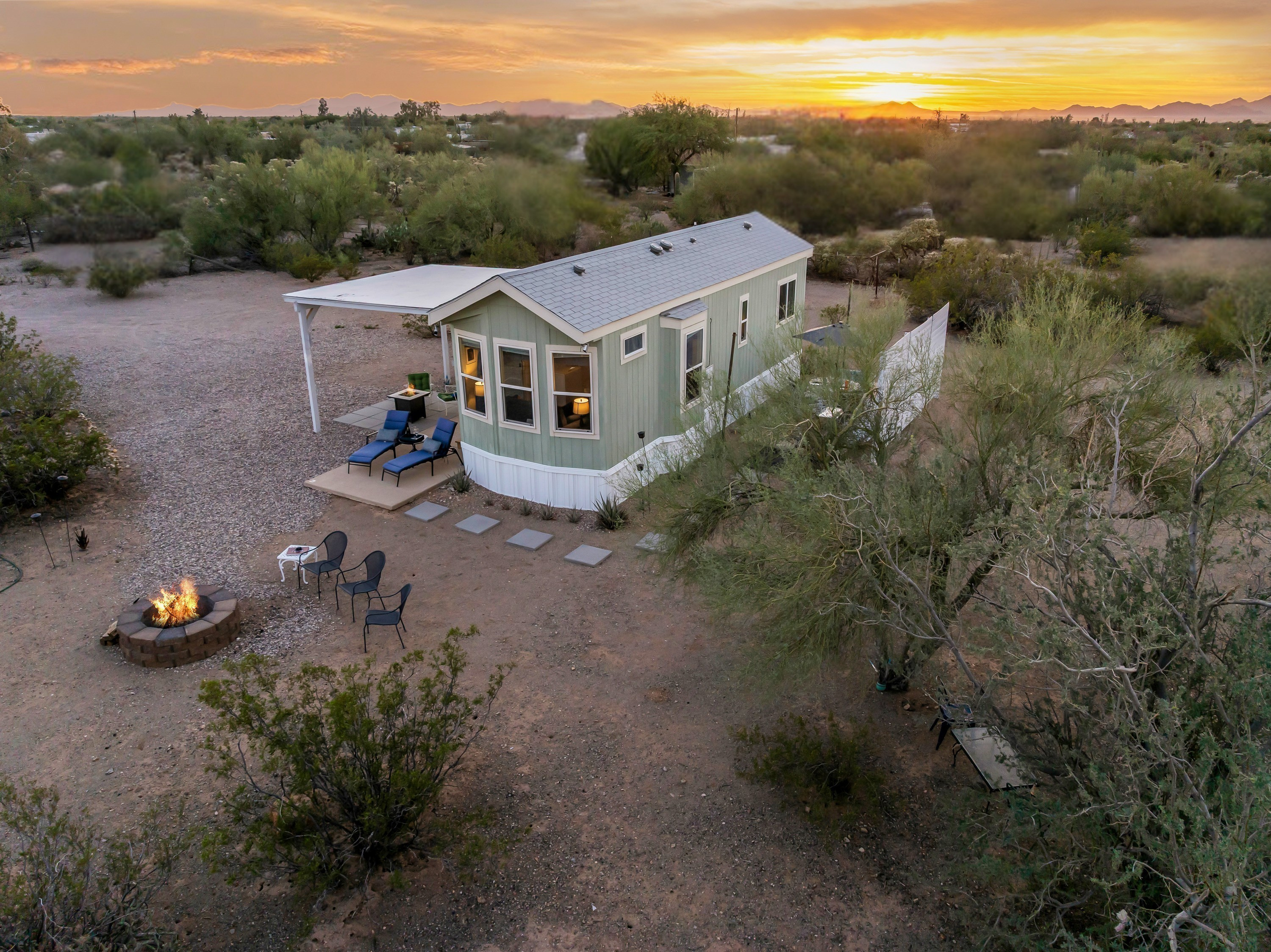 Relax, unwind, and soak in the Sonoran Desert views.
