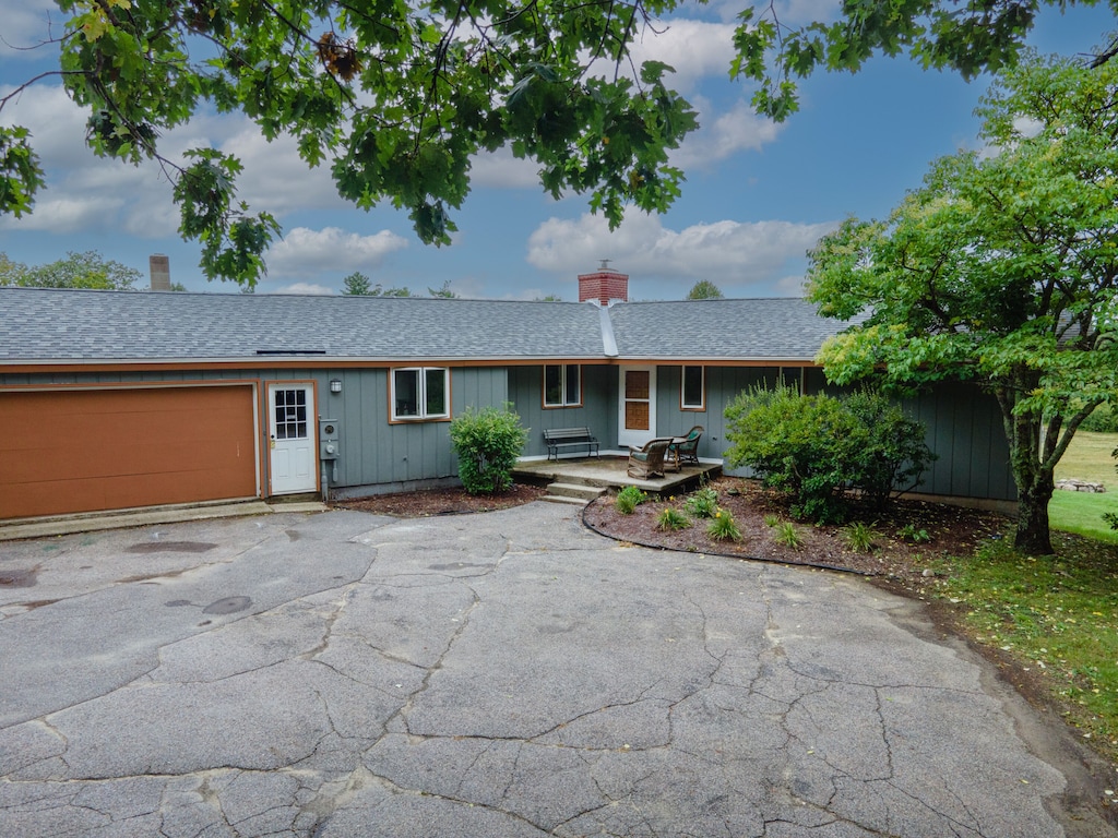 Driveway and Entrance