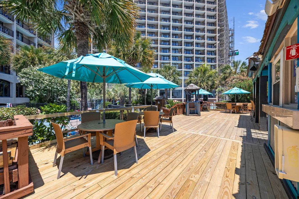 Soak up some sun outside