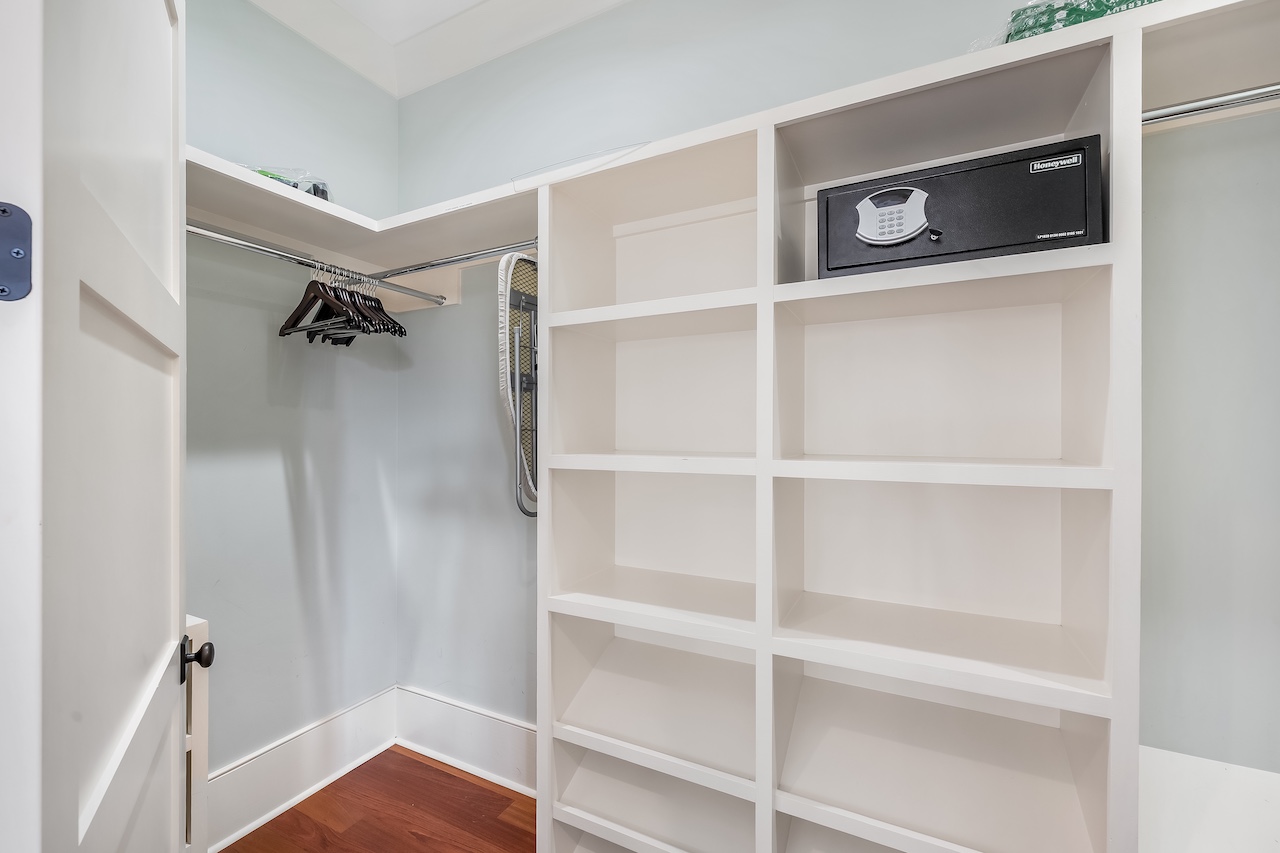 Bedroom 1: King Bed + Ensuite + TV Shore Thing | 4001 Palm Blvd | Isle of Palms, SC | IOP Escapes