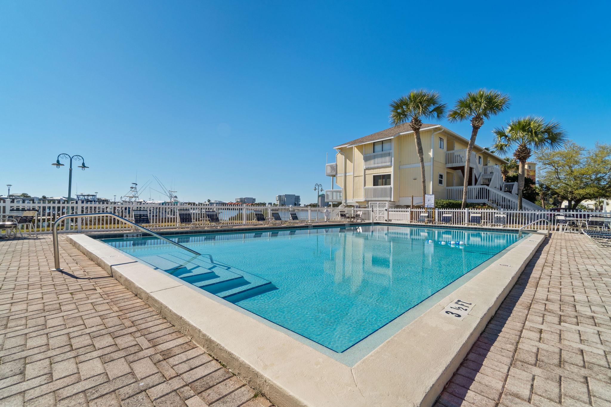🌊 Rain or shine, our heated pool offers the perfect tropical escape. Grab a towel and leave your worries behind—the water is fine!