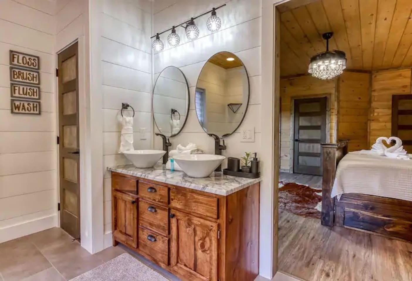 Master bathroom