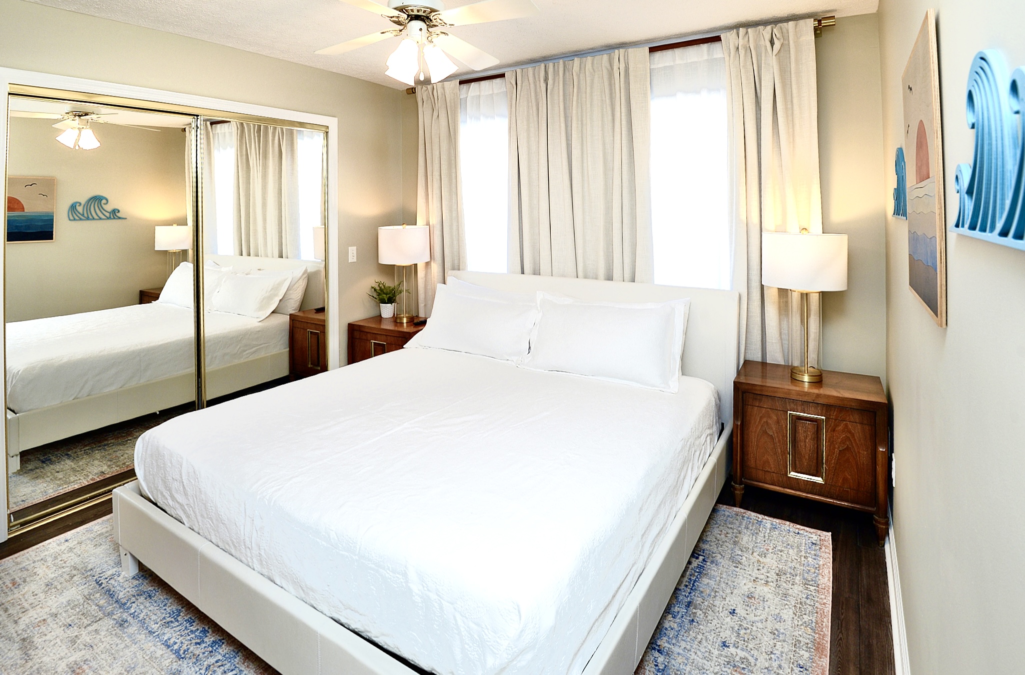 Brand new KING mattress in master