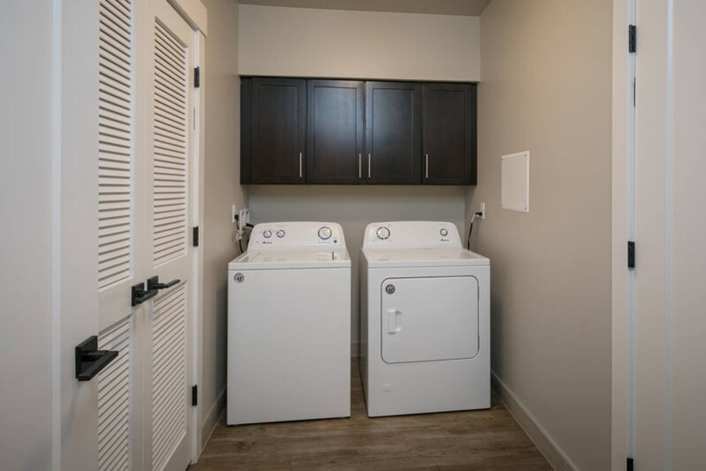 There's a washer and dryer available for your convenience.