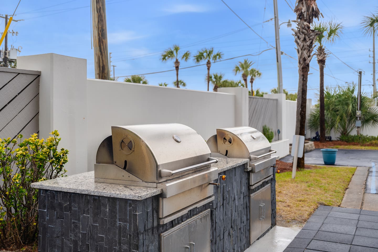 Grill area
