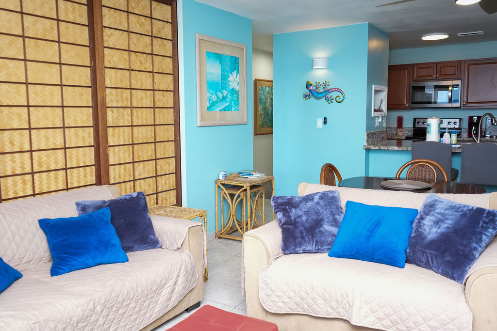 living room with Master shut off