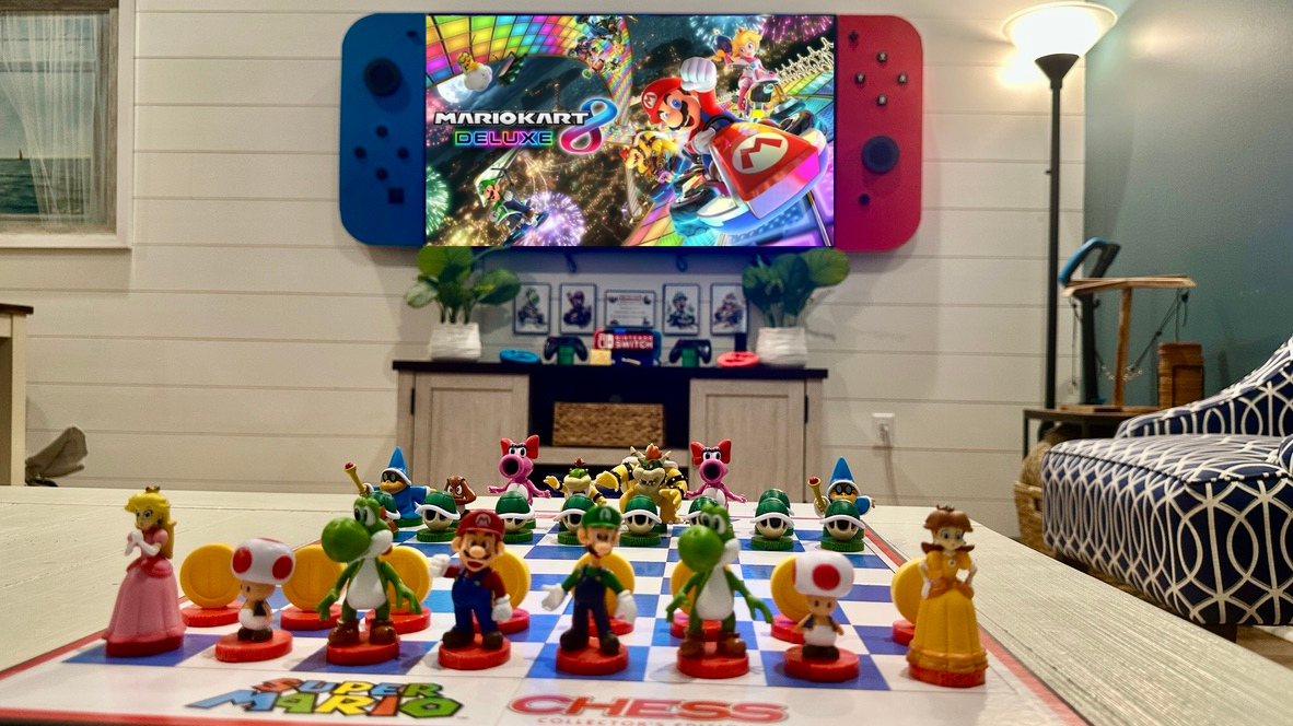 Game night just leveled up – enjoy our Nintendo Switch with Mario Kart & more!