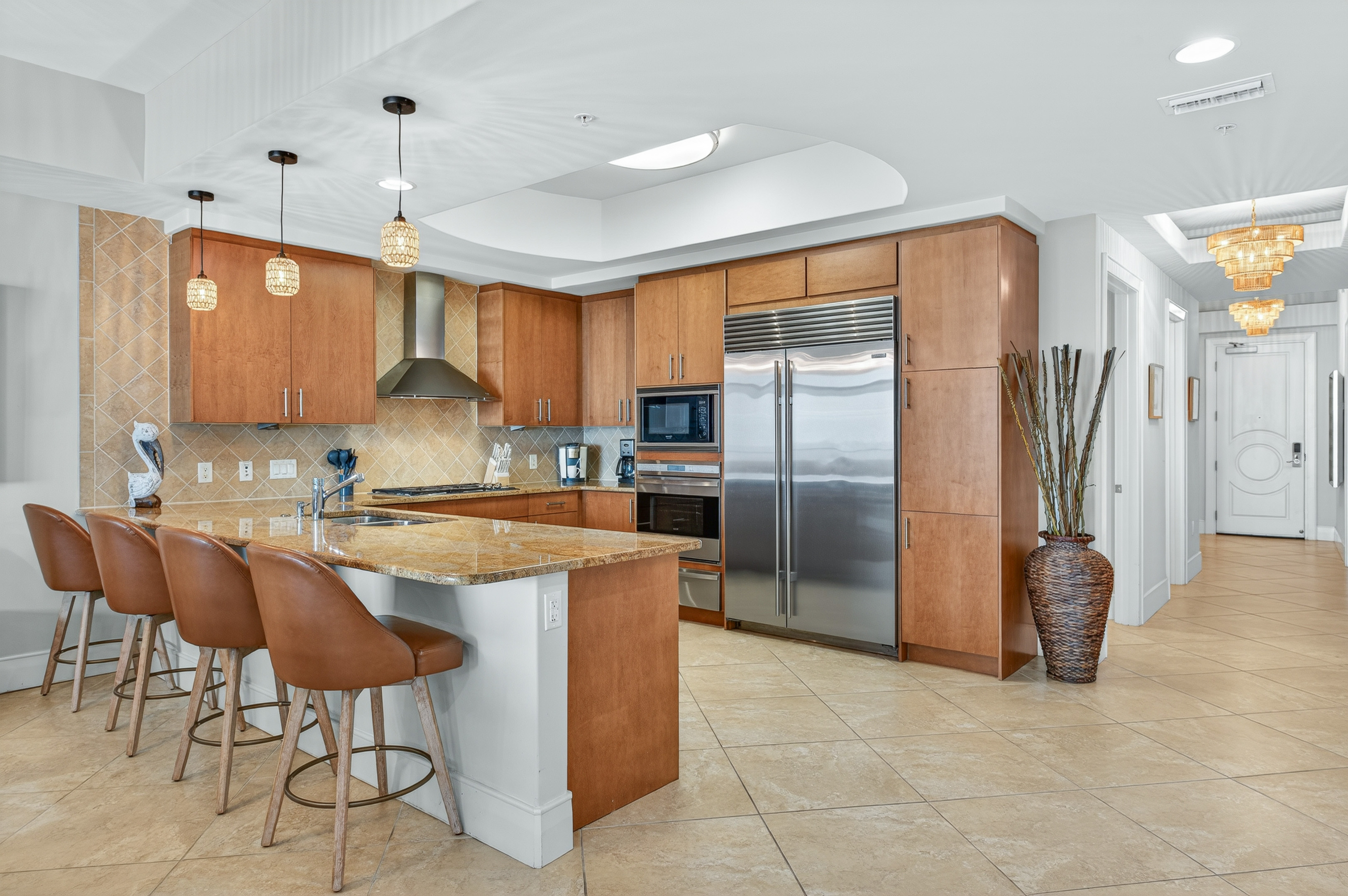 Kitchen and bar seating