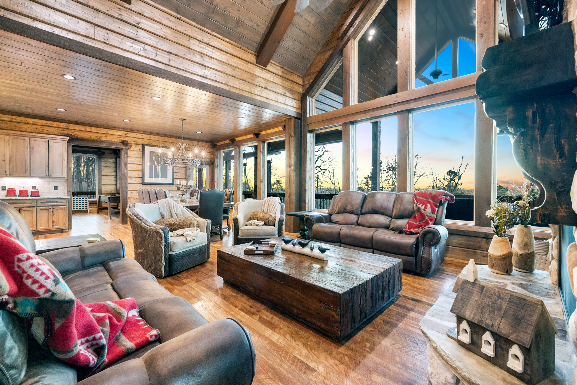 Warm and inviting living area designed for comfort, connection, and relaxation
