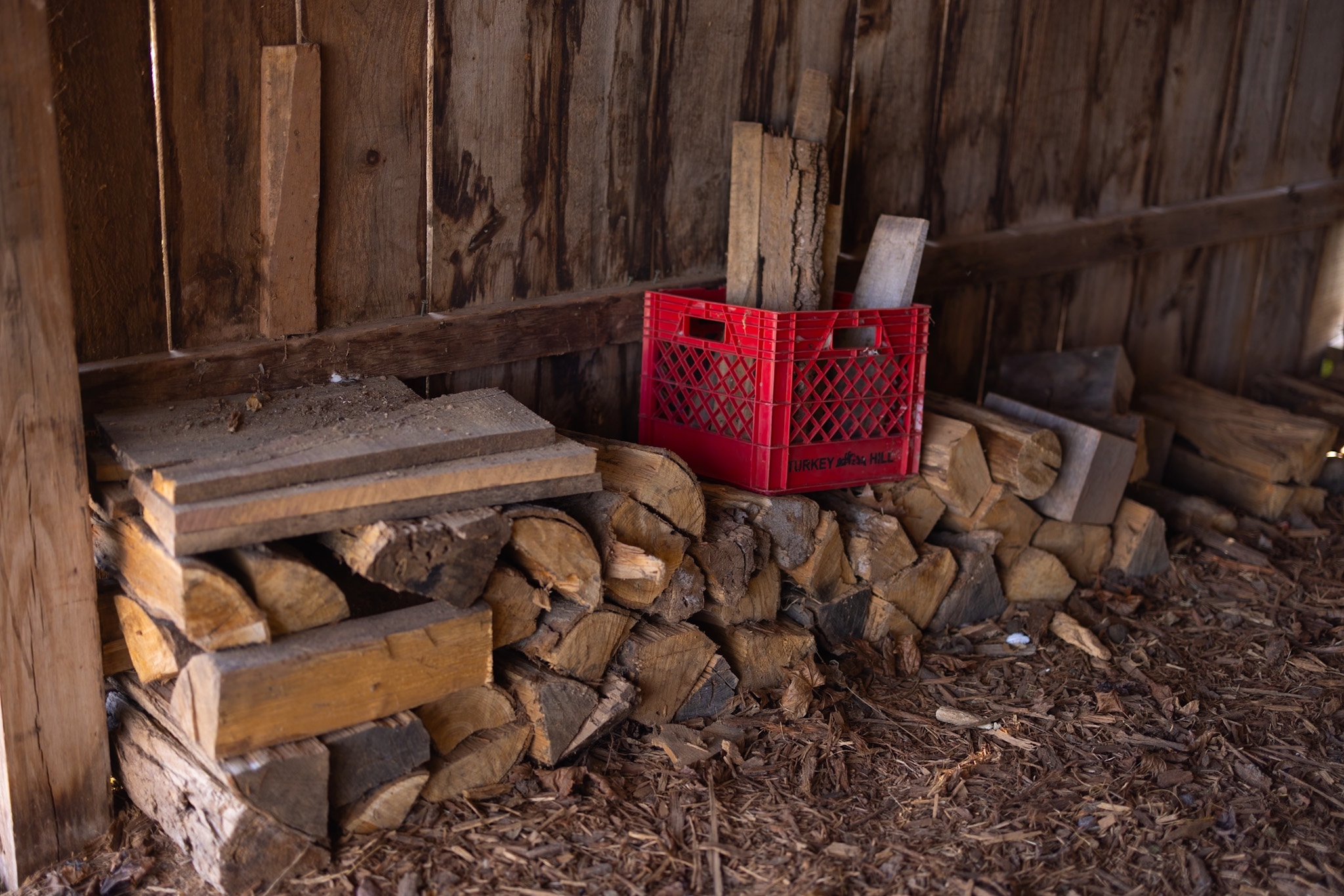 Firewood stash