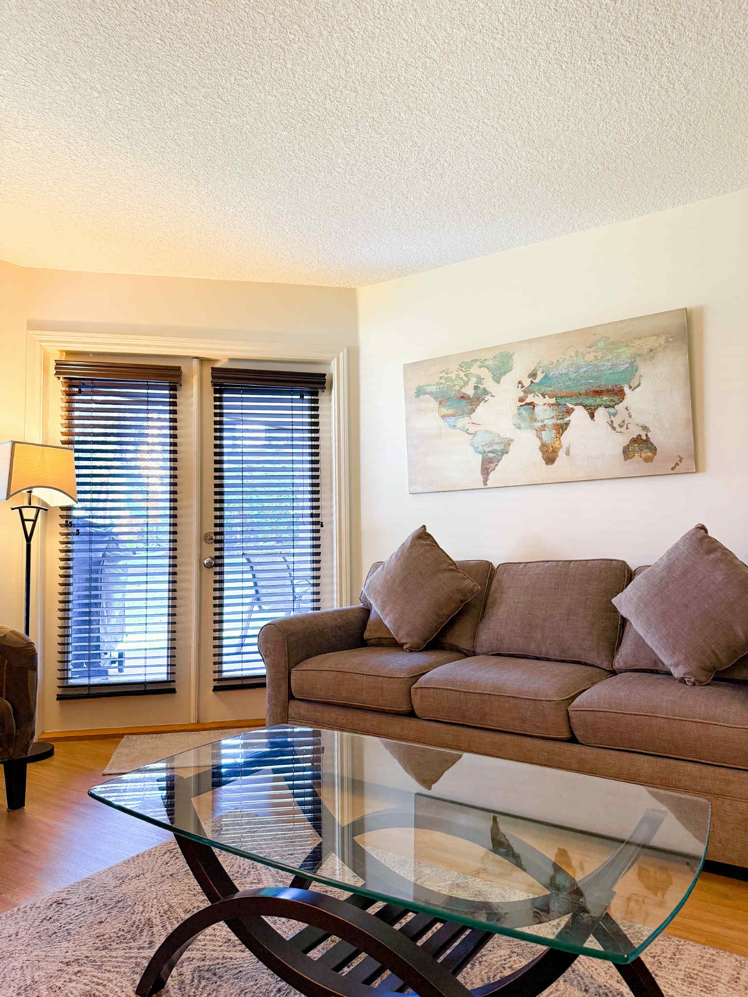 Unit A - Sofa couch for the Extra Guests.