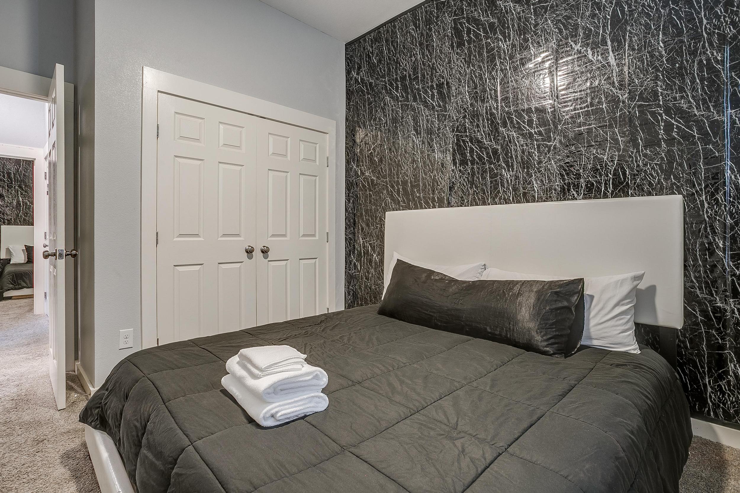 Primary king suite with private ensuite bath and walk-in closet. (Master)