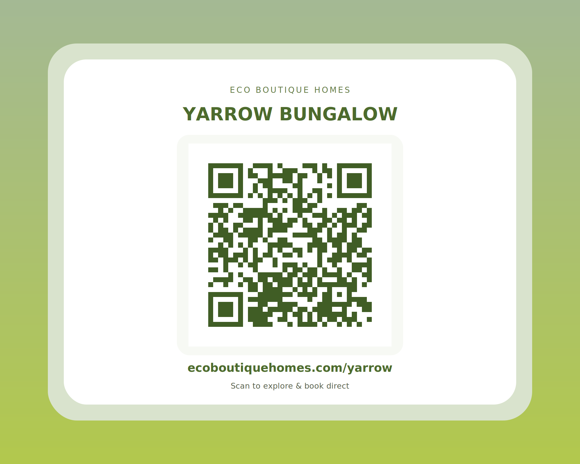Yarrow Bungalow | Explore and book direct: ecoboutiquehomes.com/yarrow
