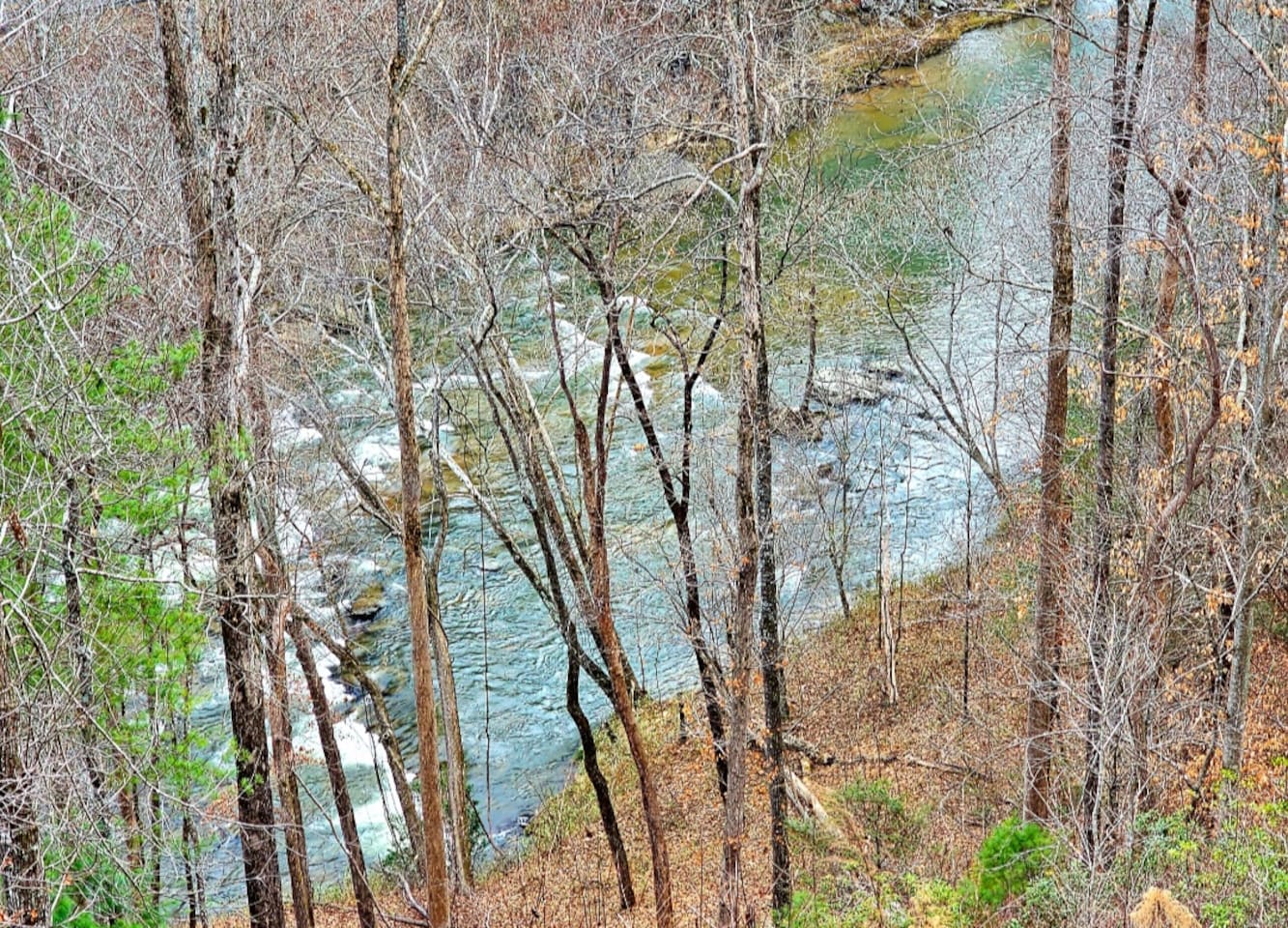Lower deck view