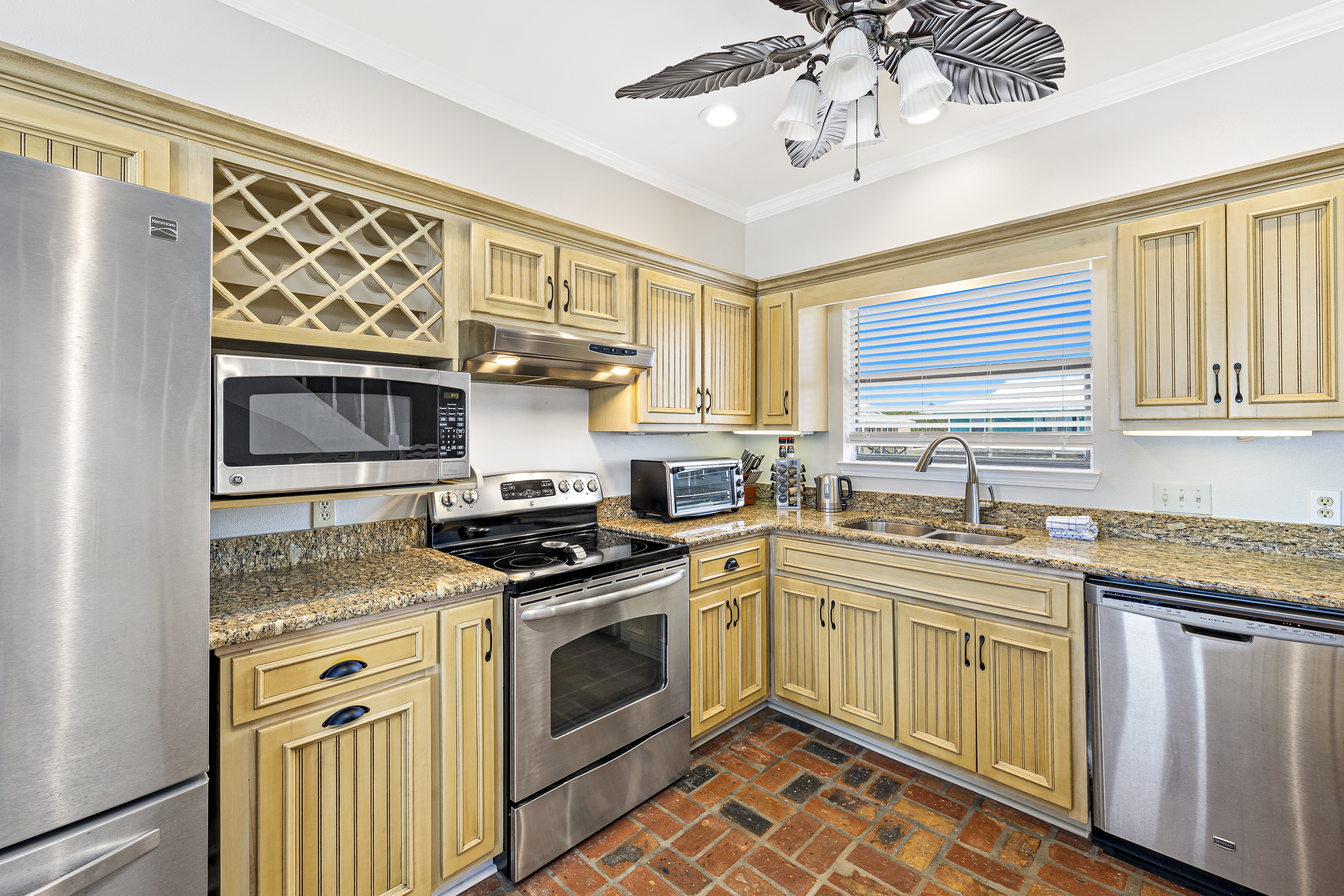 Main Kitchen w/ Stainless Steel appliances