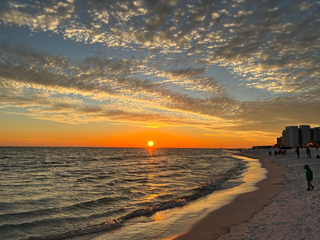 Sunset at Pelican Beach