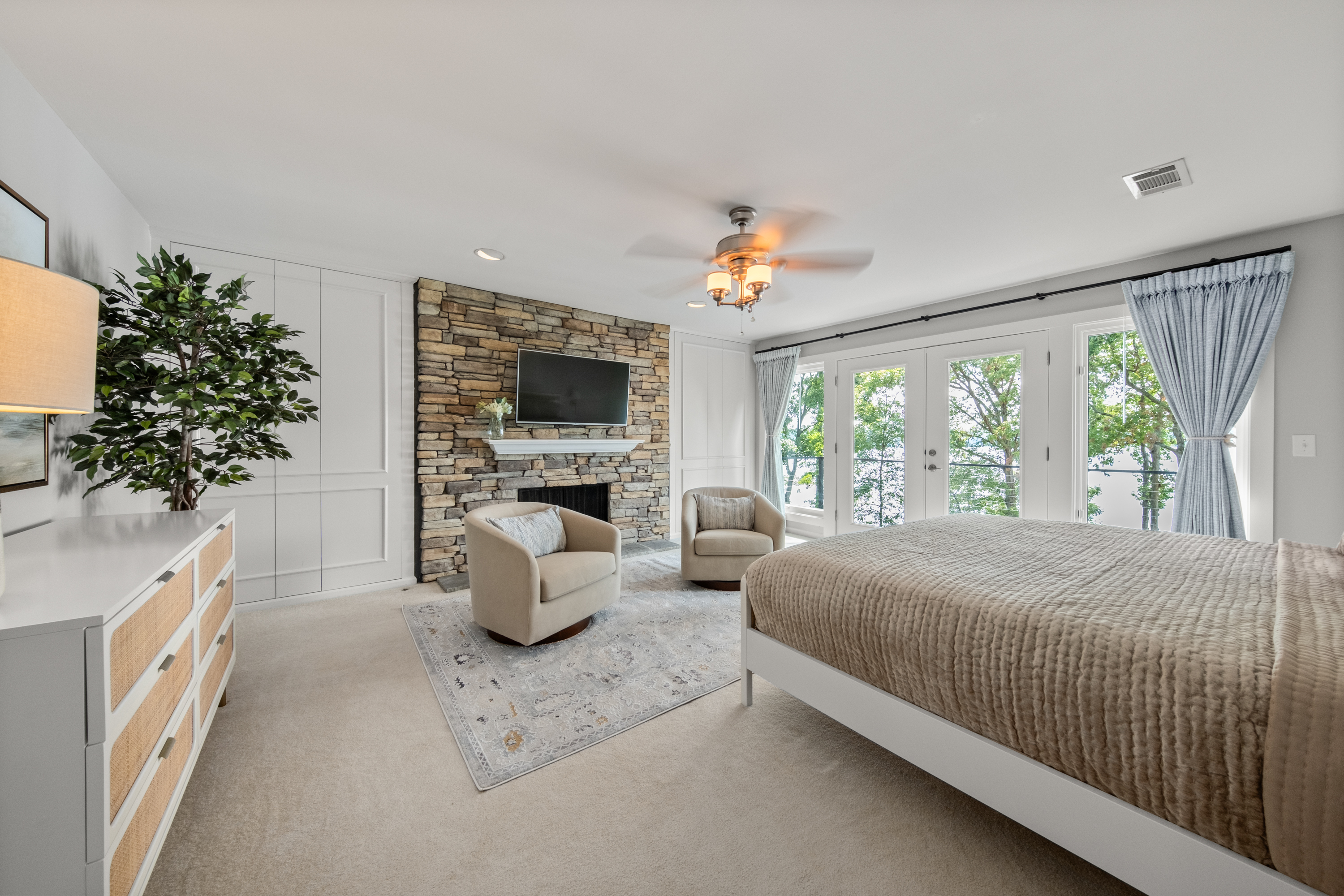 Master Bedroom King Bed