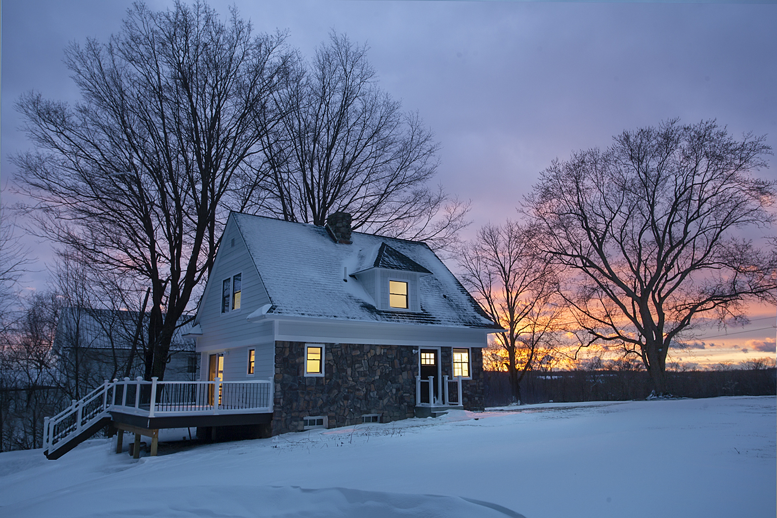 2nd Guest House:  3bd/3bath