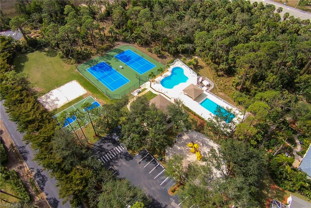 Aerial shot of the Community Centre