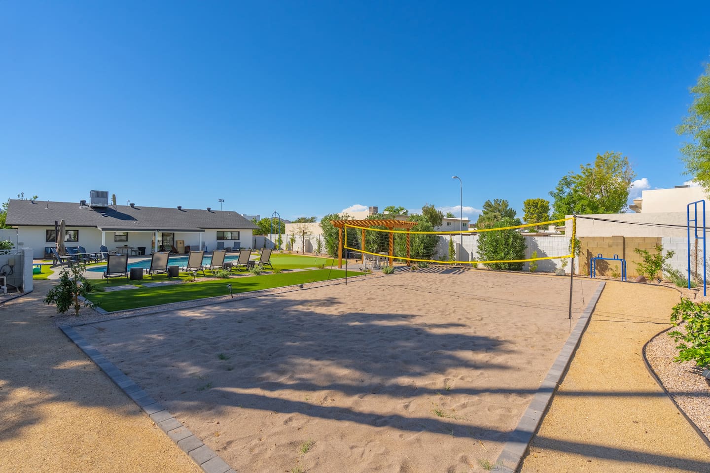 Sand volleyball in the sun!