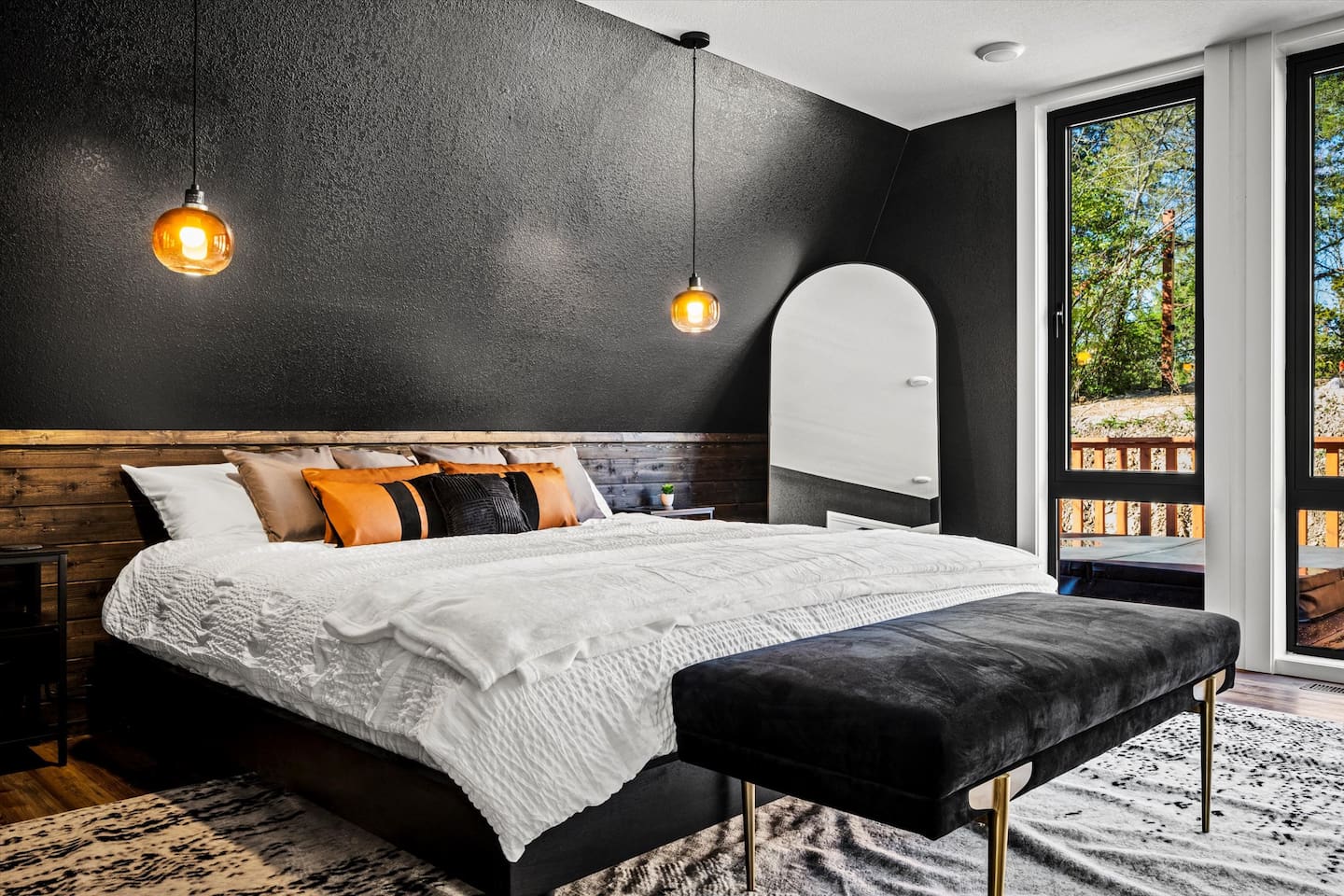 Your cozy hideaway with designer touches and dreamy comfort.