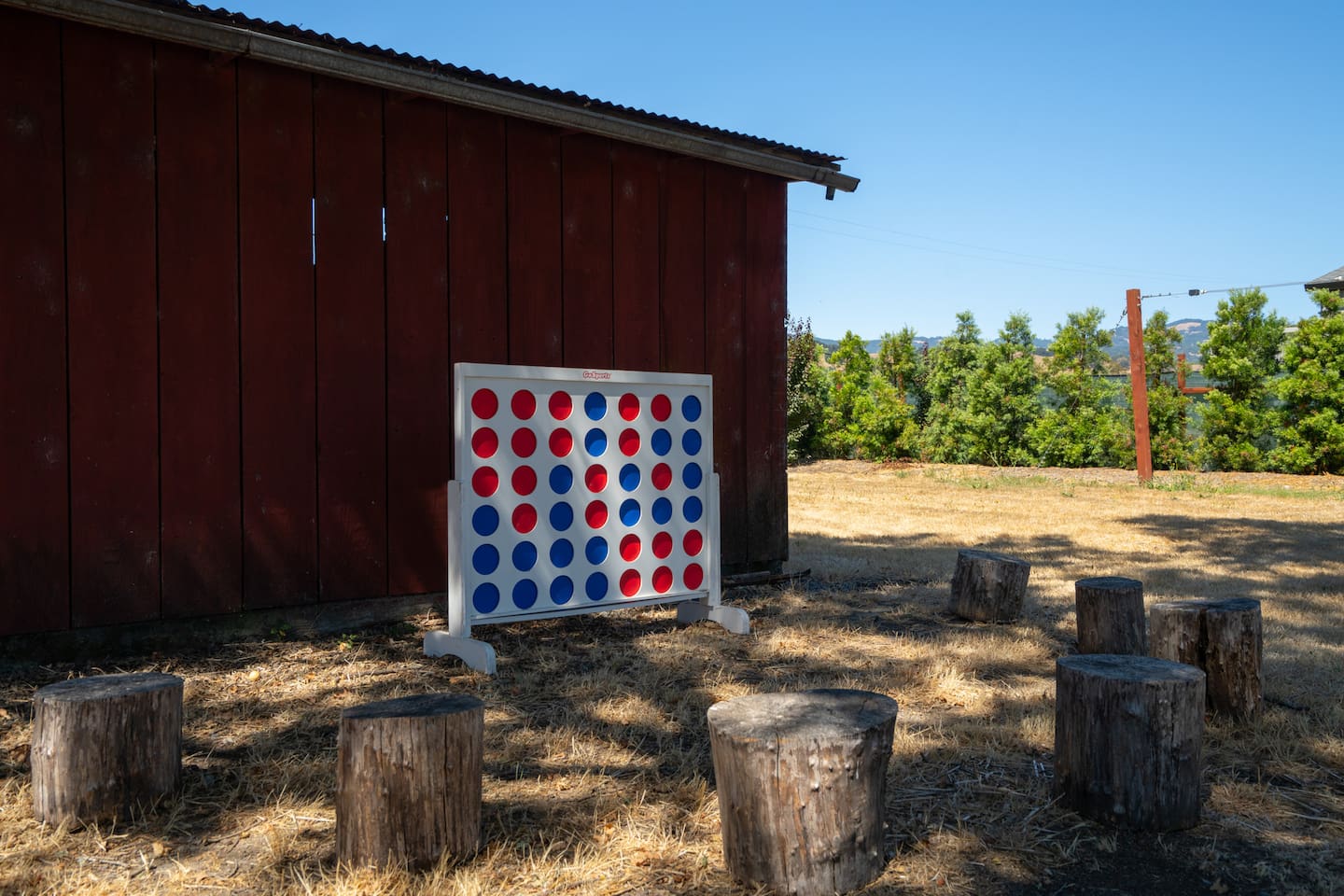 Backyard battles just got bigger with our giant Connect 4 board!