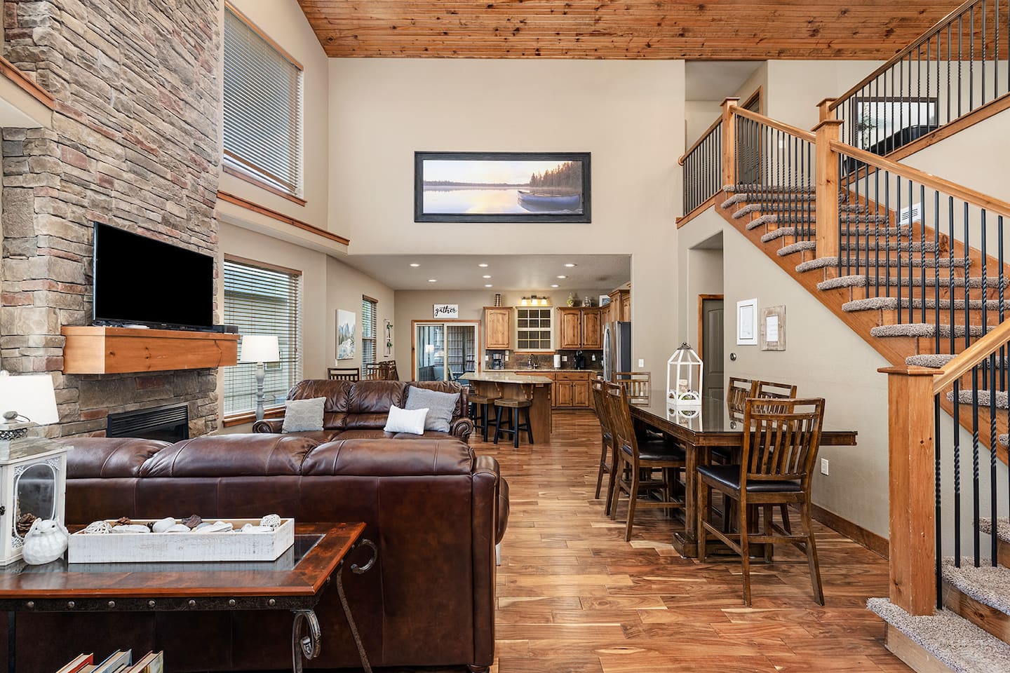 Huge main level living area