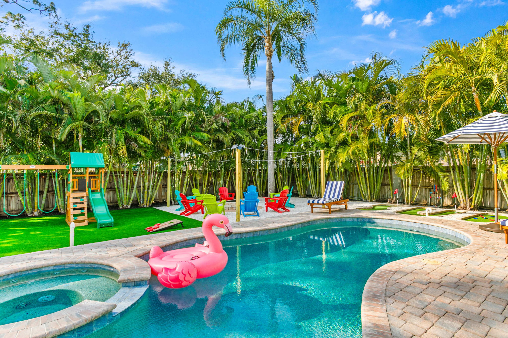 Heated Saltwater Pool