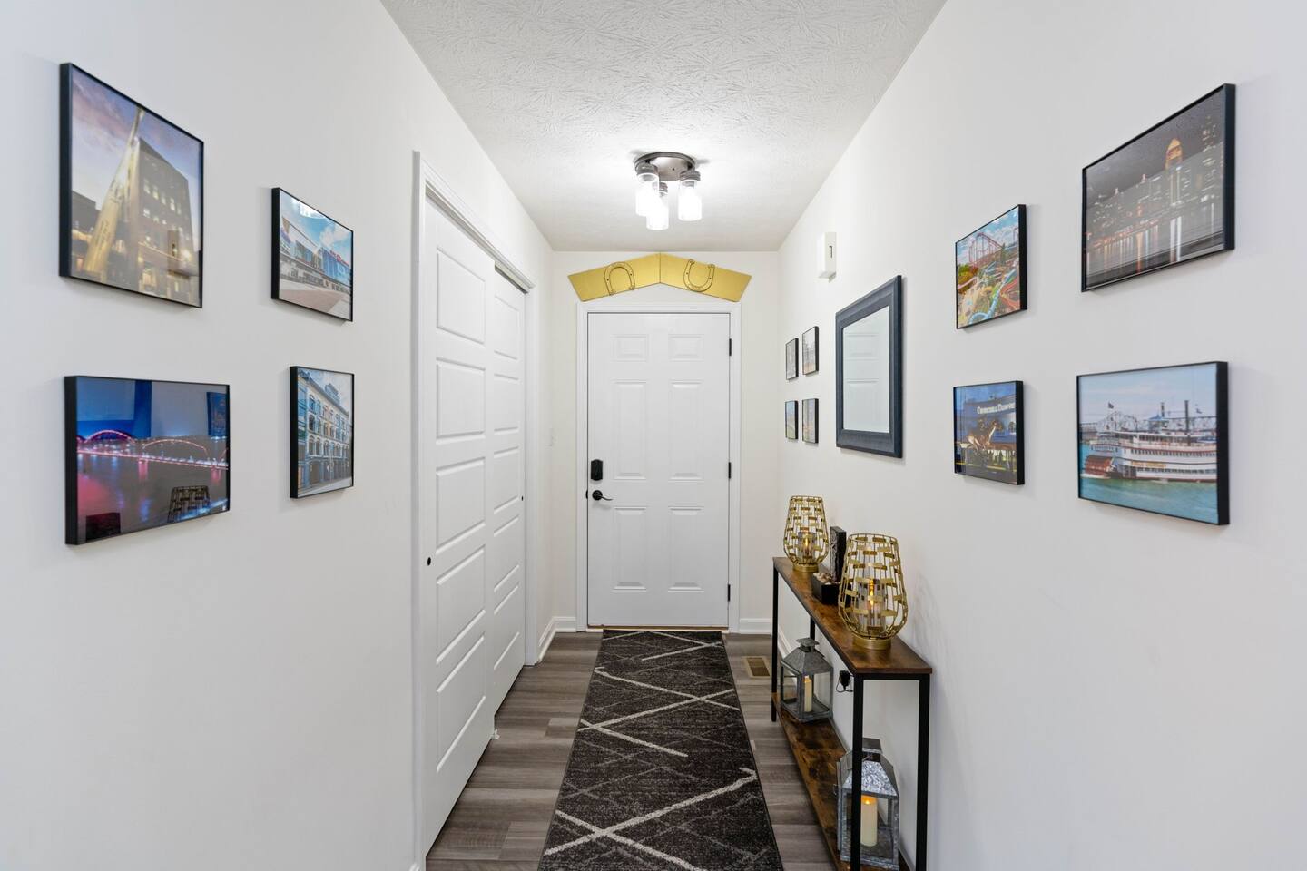 make sure to check out the local attraction walls in the entry way.