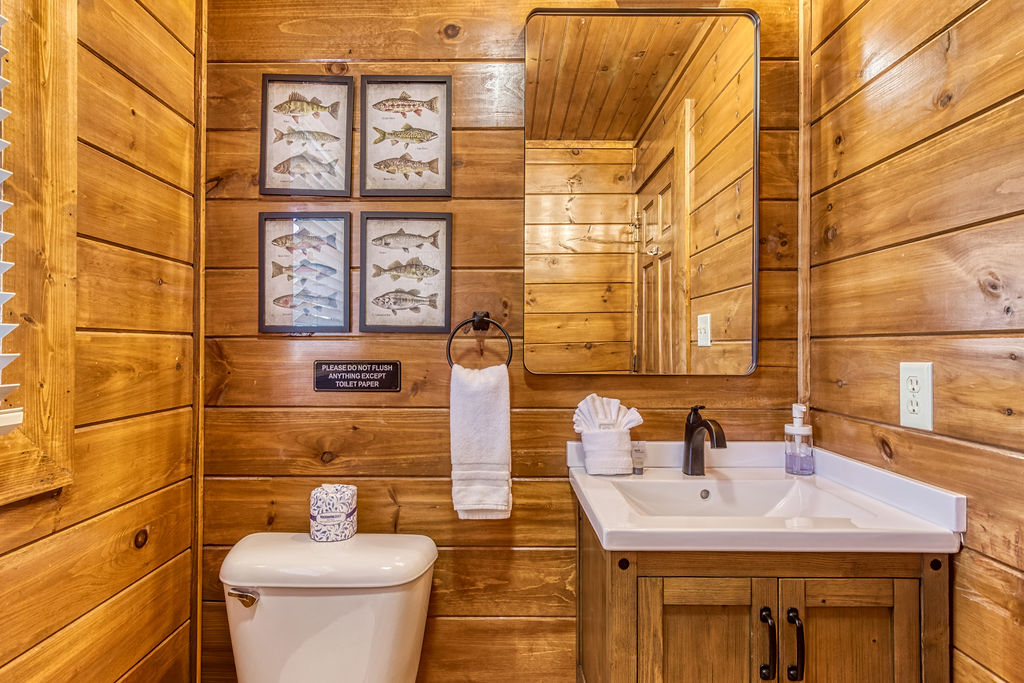 Half bath on main level