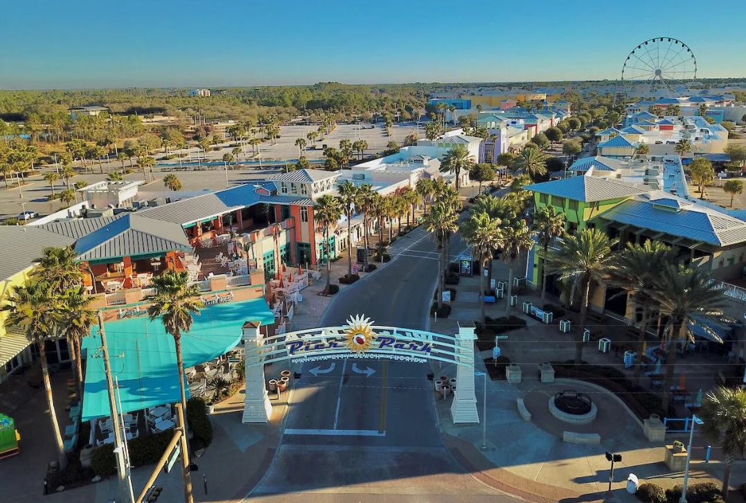 Resort is across from Pier Park